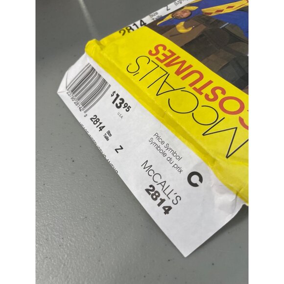 Y2K McCalls 2814 Sewing Pattern Size L-XL Belly Dancer Jester Vintage UNCUT - Picture 5 of 6